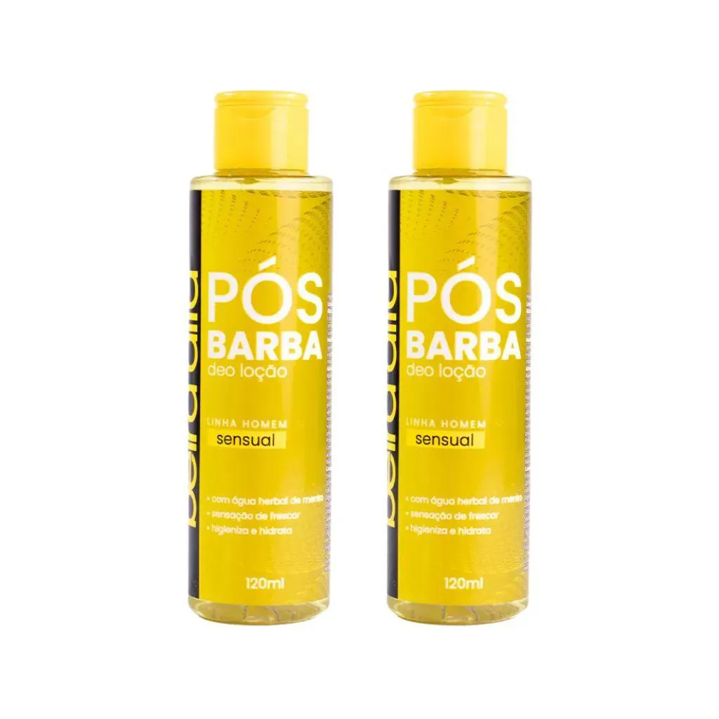 Loçao Pos Barba Beira Alta 120ml Sensual - Kit C / 2un