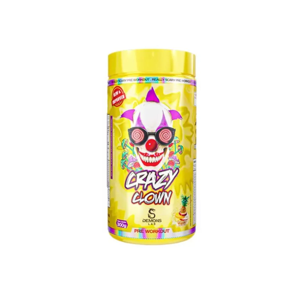 Pre Treino Crazy 300g Freee Workout Yellow Blood - Demons Lab
