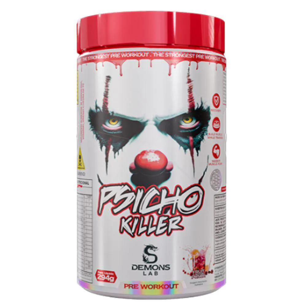 PRE TREINO PSICHO FRUIT PUNCH 300G - DEMONS LAB
