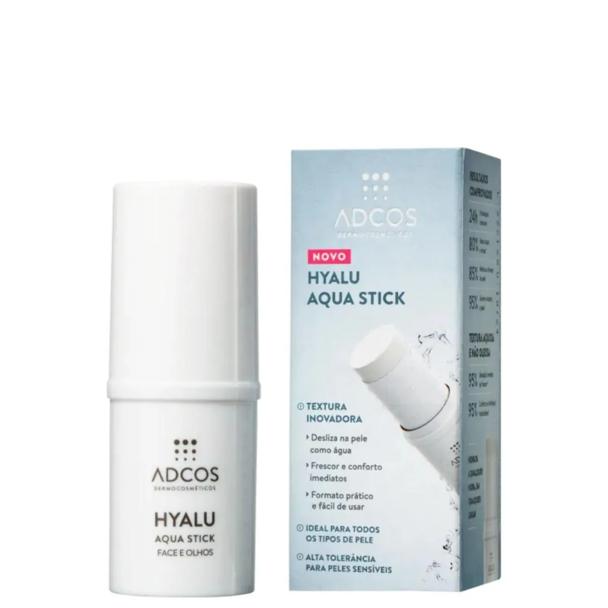 Adcos Hyalu 6 Aqua Face E Olhos 17g