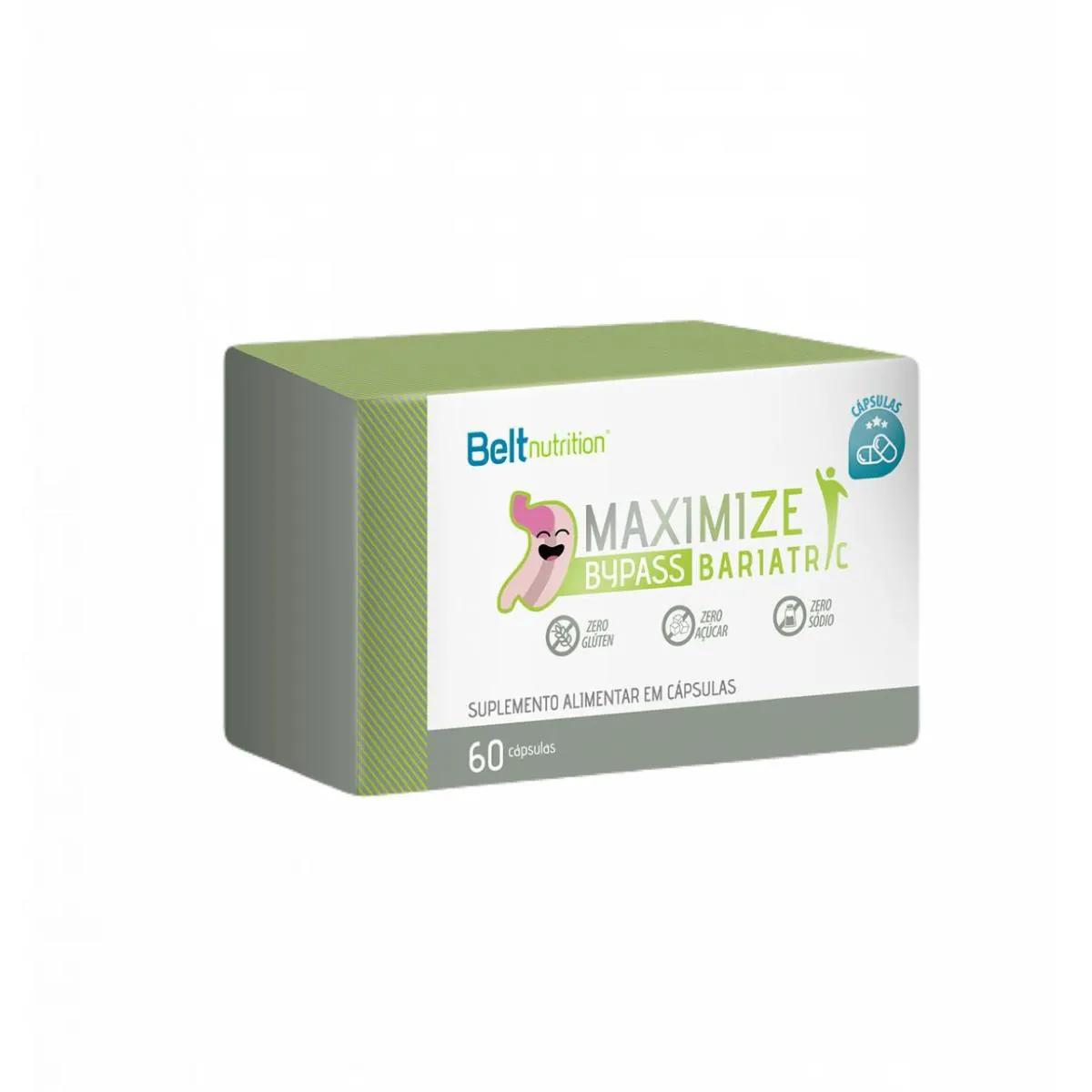 Belt Maximize Bypass - 60 cápsulas - Belt Nutrition sem Sabor