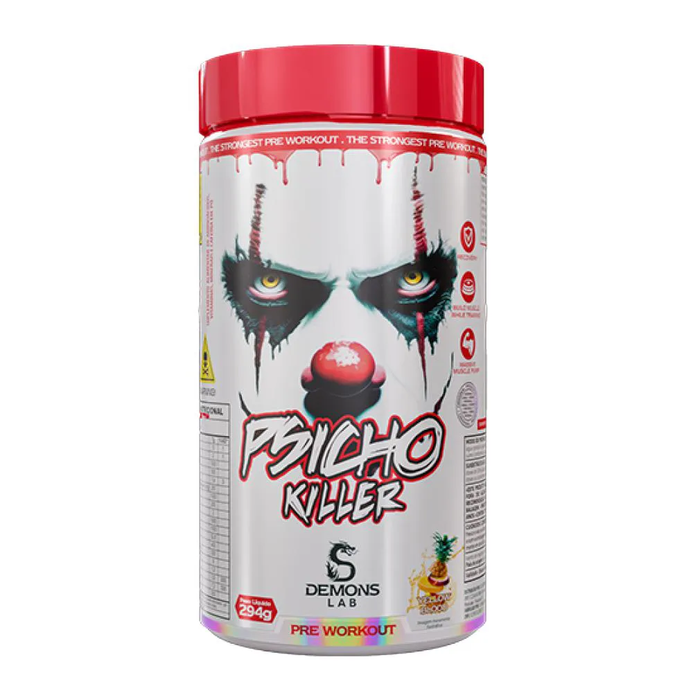 Pre Treino Psicho Yellow Bloody 300g - Demons Lab