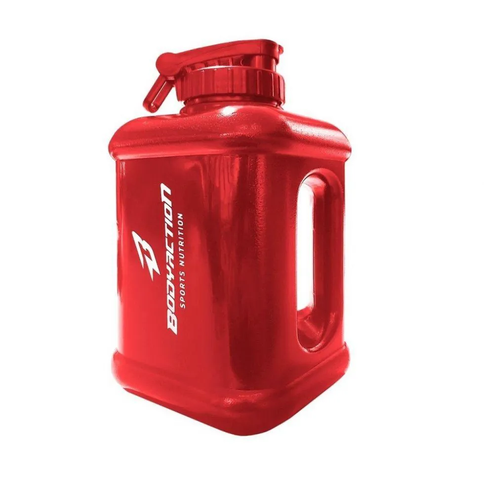 Galão Quadrado (1,6l) - Cor: Vermelho