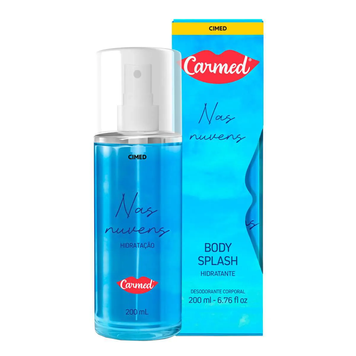 Body Splash Carmed Nas Nuvens Hidratante 200ml