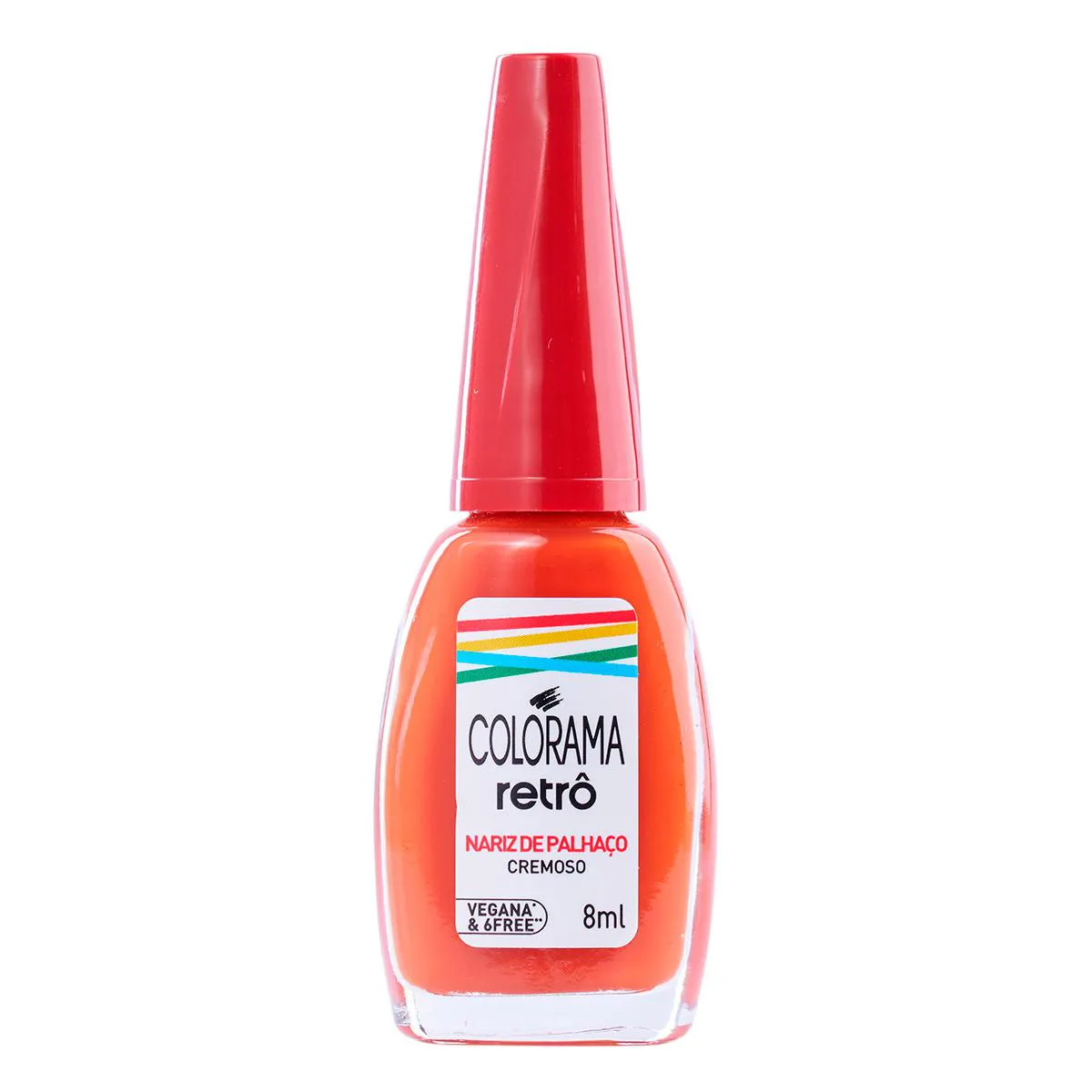 Esmalte Cremoso Colorama Retrô 8ml - Nariz de Palhaço