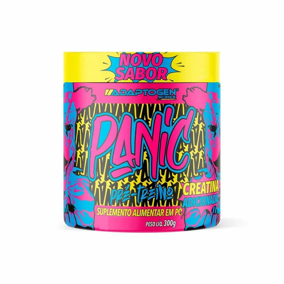 Panic Pré - Treino (300g) - Sabor: Kiwi