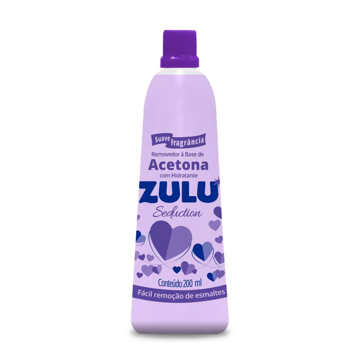Removedor de Esmalte Zulu Seducion com 200ml