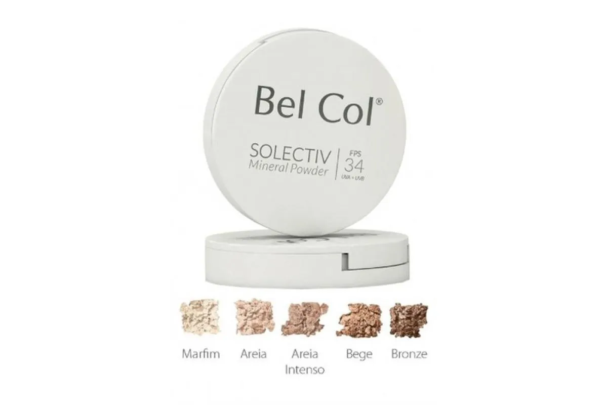 Bel Col Solectiv Mineral Powder Fps34 Bege 12g Val 07/2023