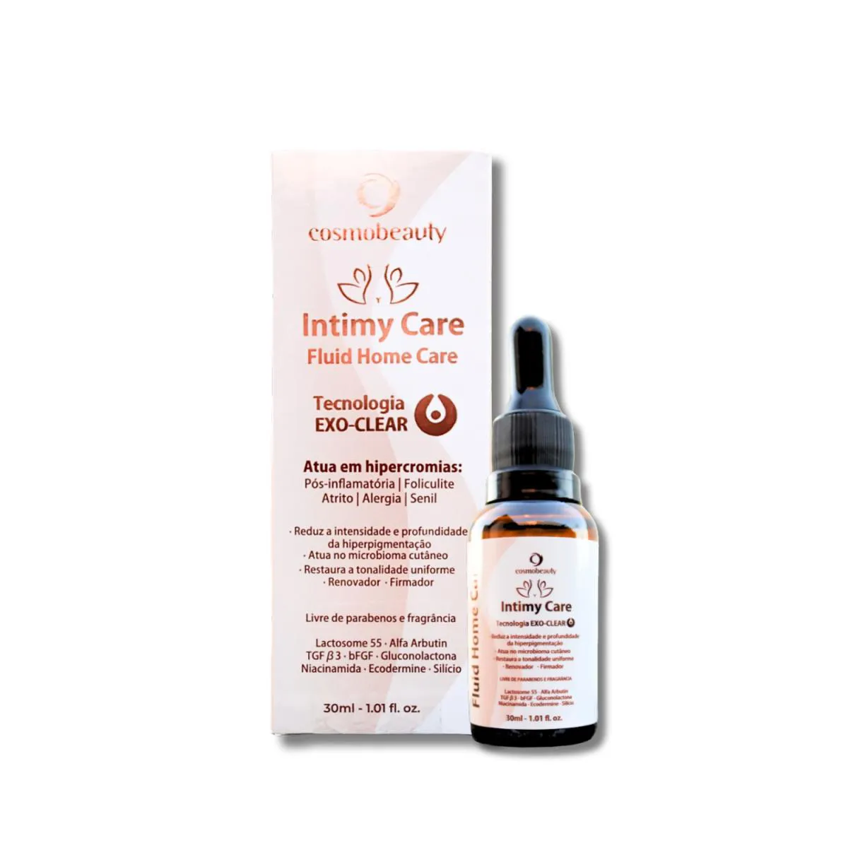 Cosmobeauty Intimy Care Fluído Clareador Íntimo Manchas 30ml