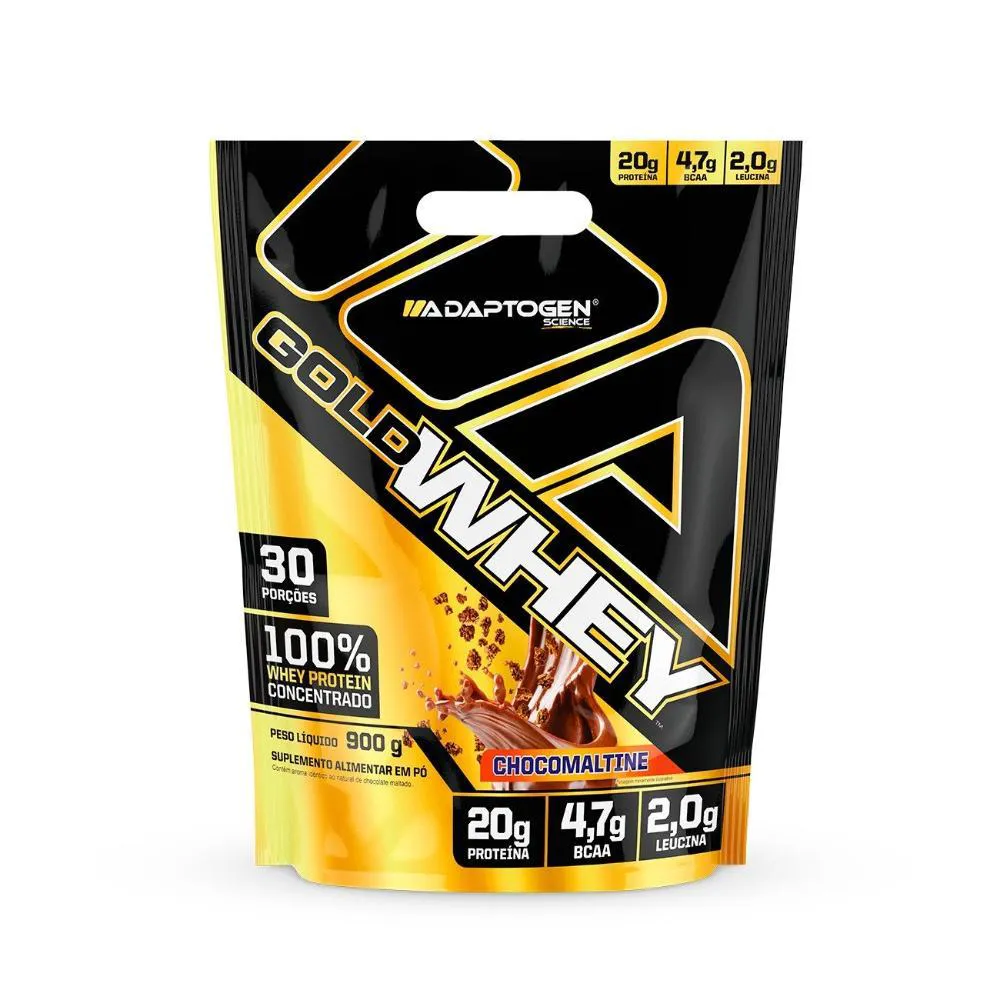 Gold Whey Adaptogen Chocomaltine Refil 900g