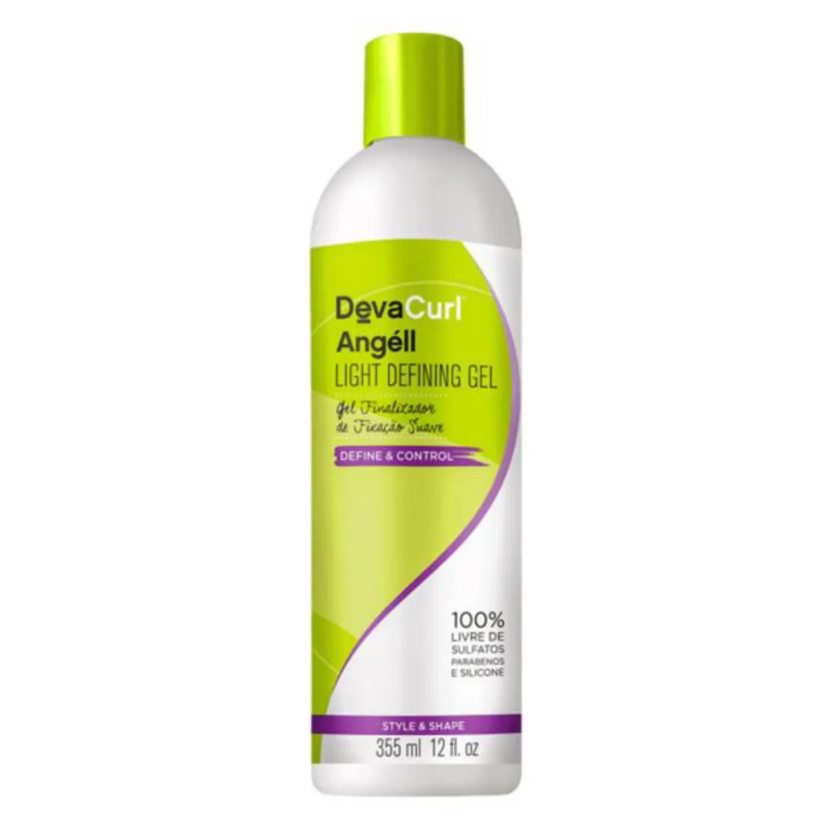 Gel Finalizador Condicionante Deva Curl Angéll Light Defining Gel 355ml