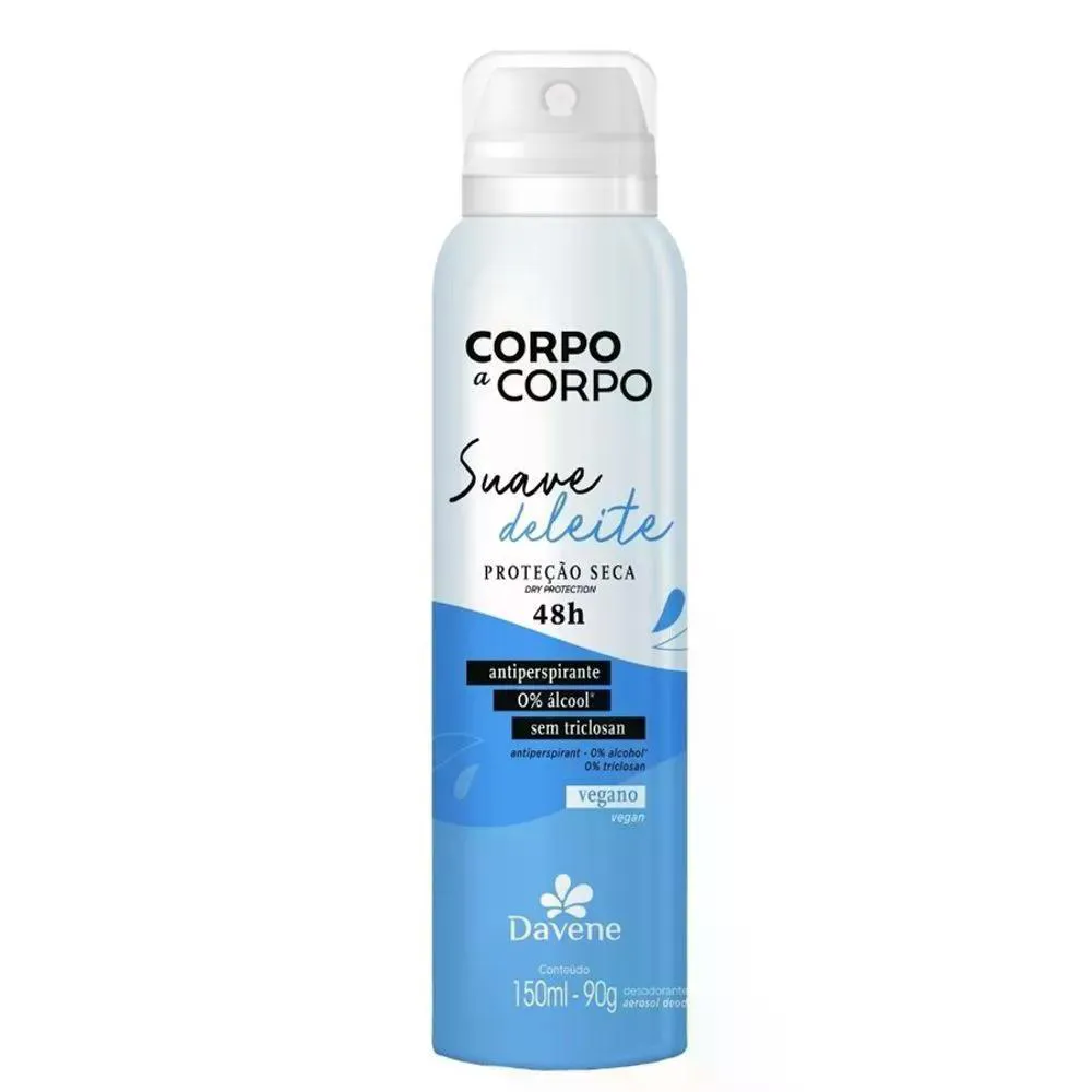 Desodorante Aerosol Corpo a Corpo Suave 150ml