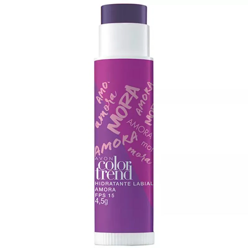 Avon Color Trend Batom Hidratante Amora Fps15 4,5g