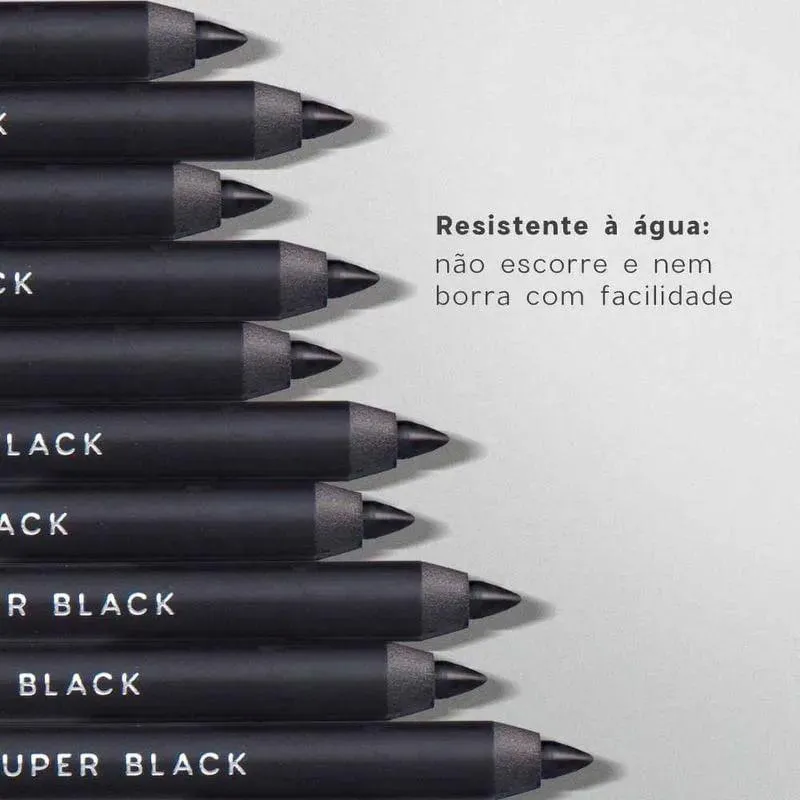 Lápis De Olho Océane Eyeliner Super Black