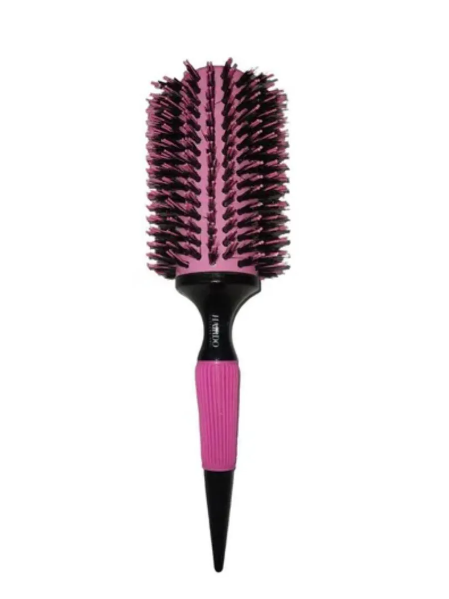 Escova Térmica Cerdas Javali Rosa 16 Bela Collection