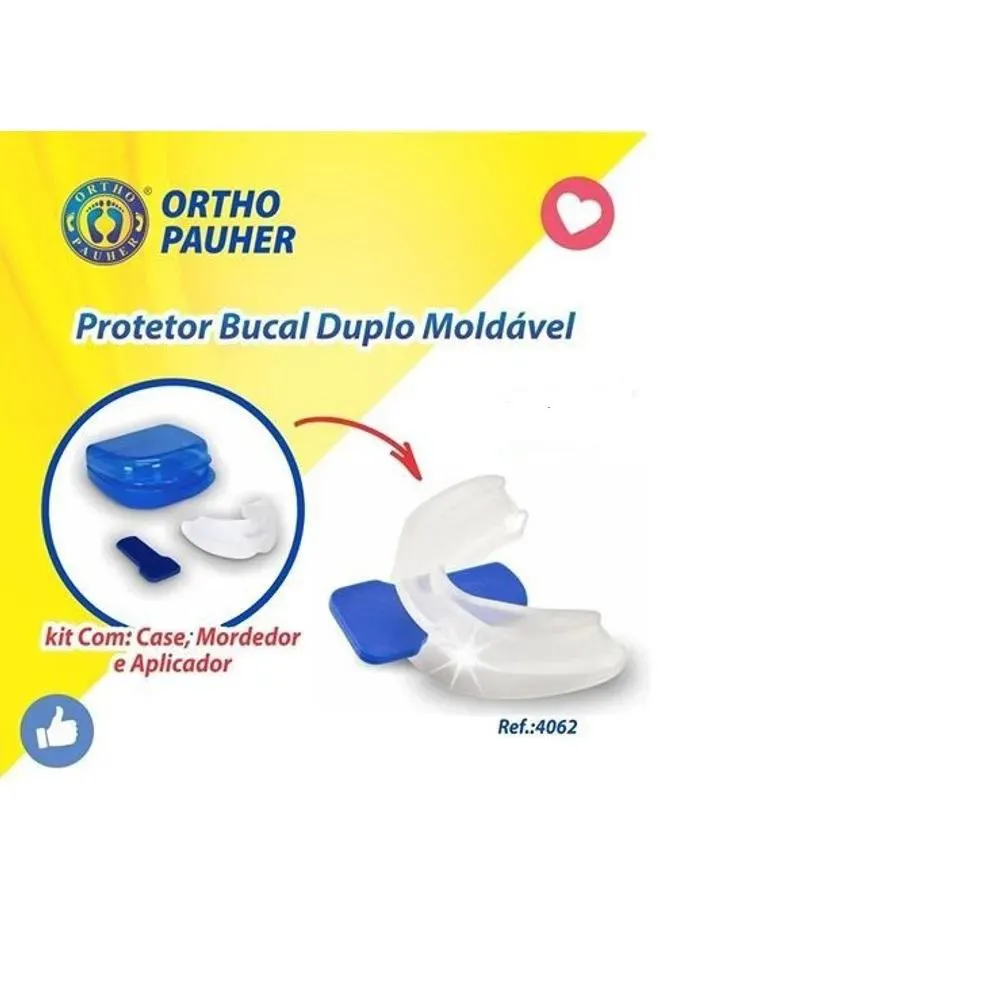 Protetor Bucal Duplo - Moldável 4062