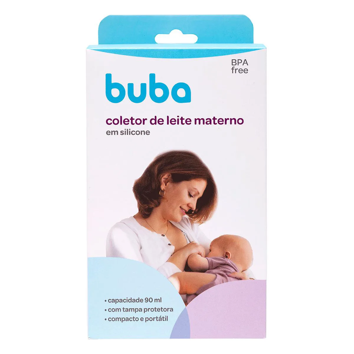 Coletor de Leite Materno Buba em Silicone 1 Unidade