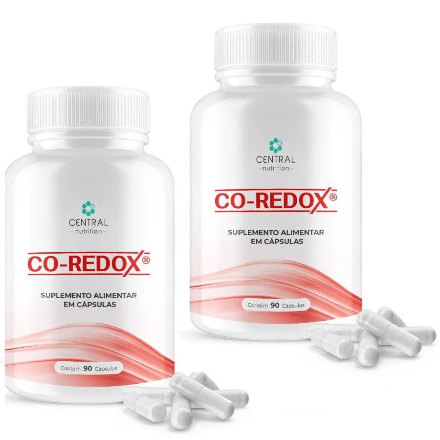 Kit com 2 Co-redox 90 cápsulas - Central Nutrition