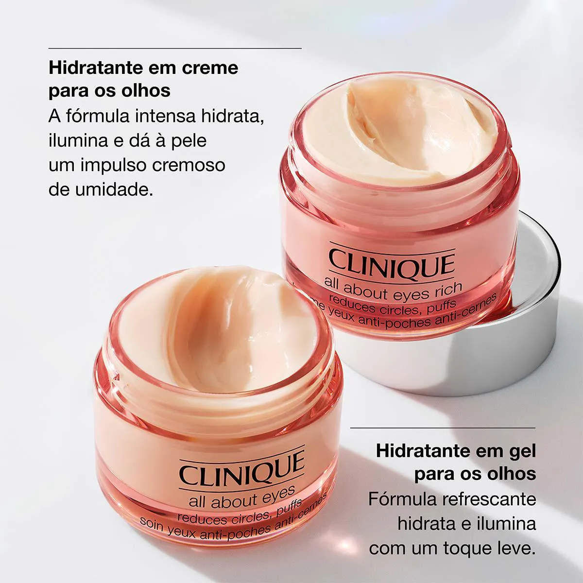 Hidratante Gel-Creme Clinique All About Eyes Área Dos Olhos 15ml