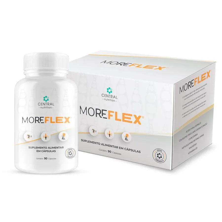 Moreflex 90 cápsulas - Central Nutrition