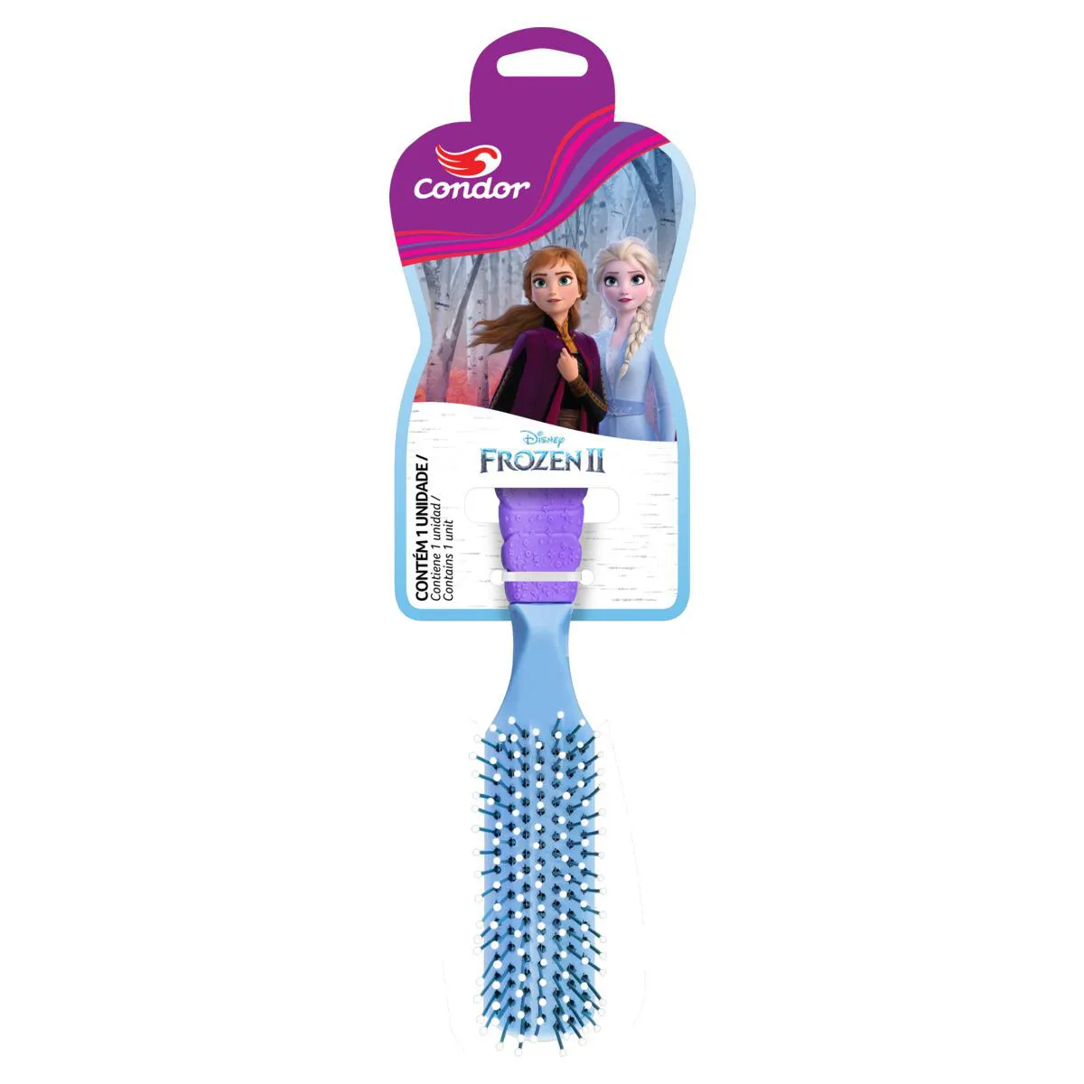 ESCOVA PARA CABELO FROZEN II CONDOR REF. 9877
