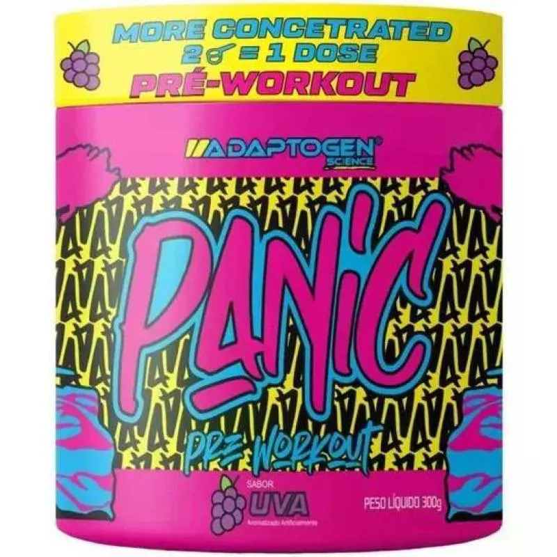 PANIC PRé WORKOUT ADAPTOGEN UVA 150G