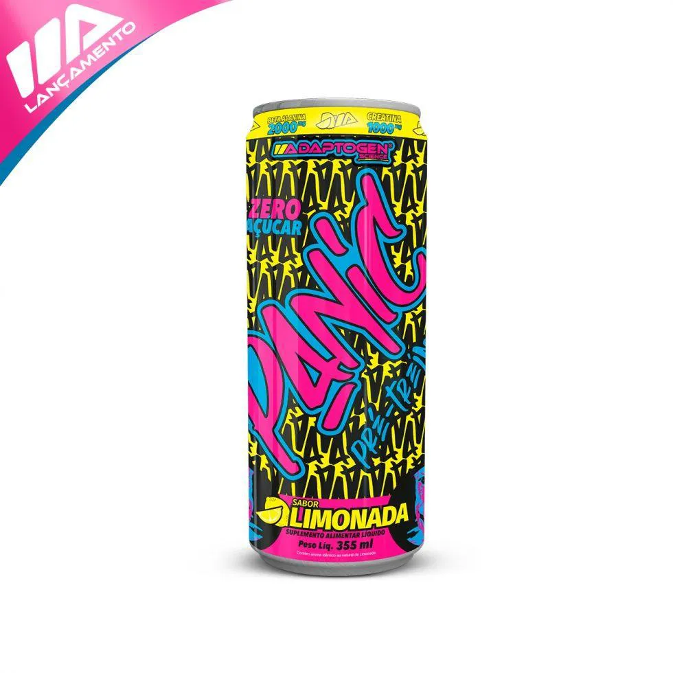 PANIC ENERGY (355 ML) - SABOR: LIMONADA