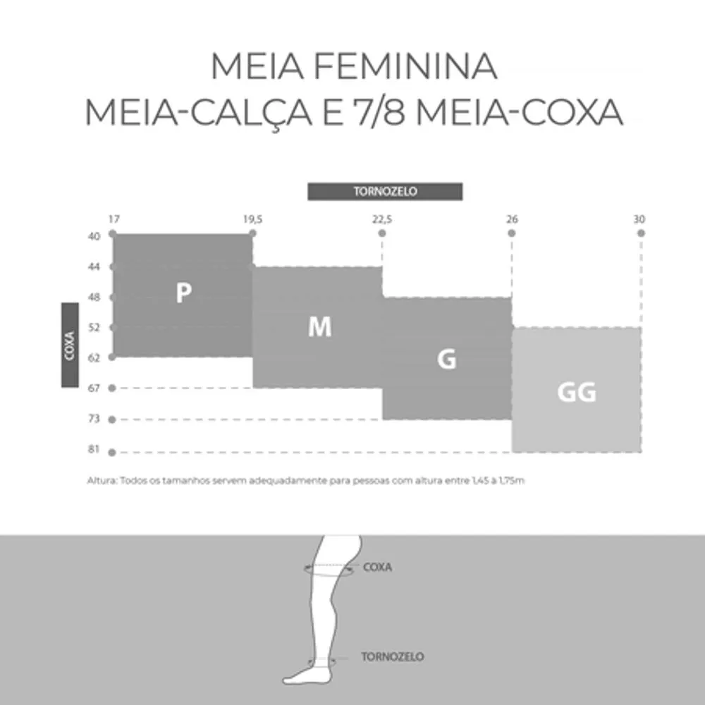 Meia Calca Attiva Media Compressao 18-21 Fem Aberta Natural Escuro Tamanho G Cor Natural Escuro