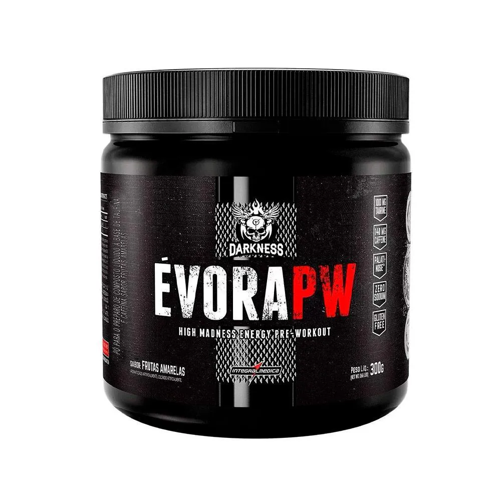 Pré-treino Évora 150g Frutas Amarelas Darkness