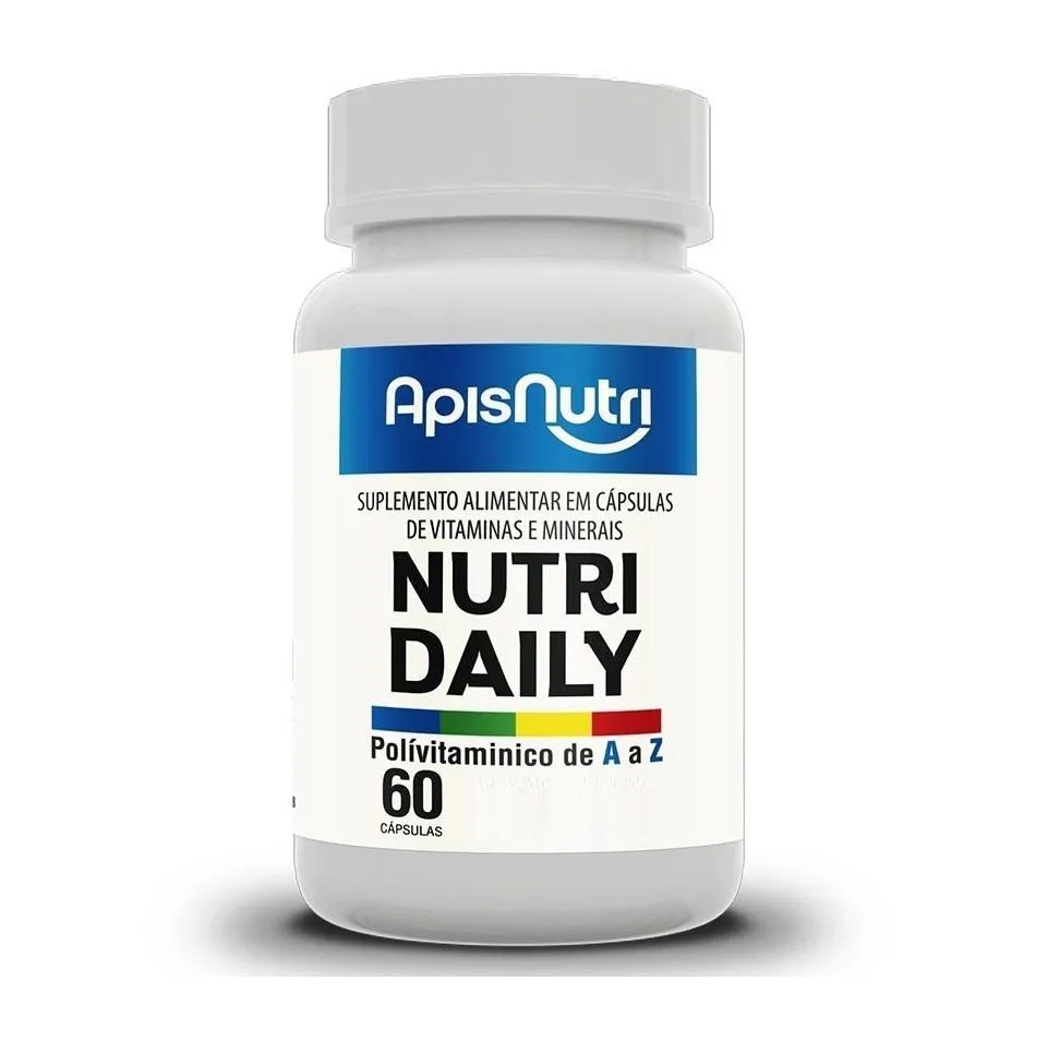 Nutri Daily Polivitamínico A-z - 610mg (60 cápsulas) - Padrão: Único