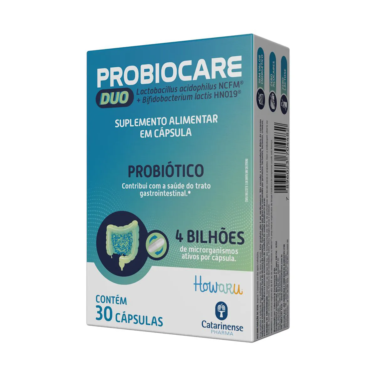 Probiótico Probiocare Duo 4 Bi 30 cápsulas