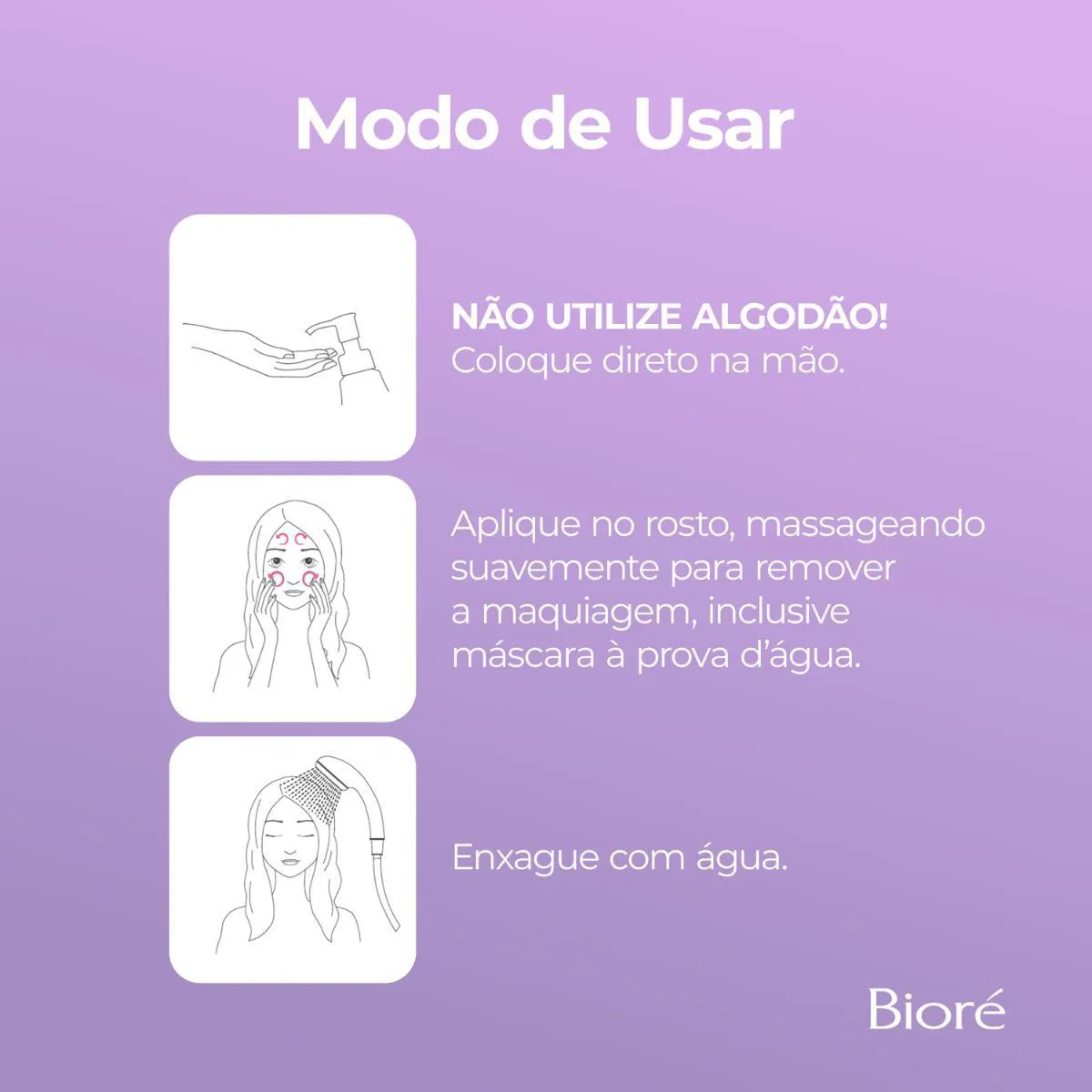Óleo de Limpeza Demaquilante Bioré Cleansing Refil 210ml