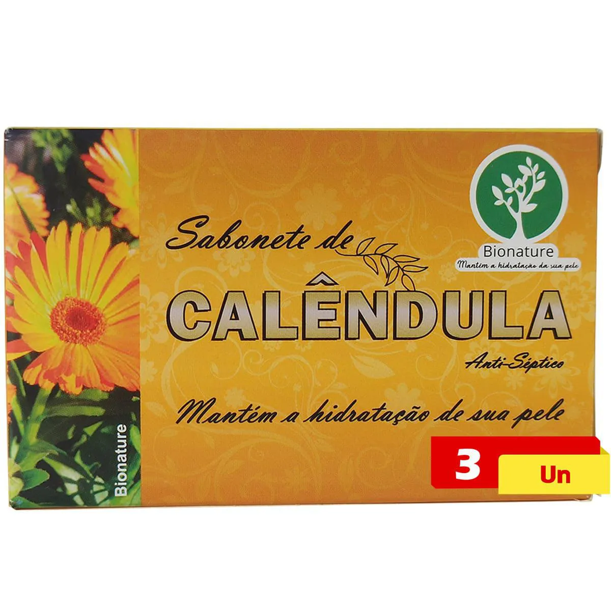 Sabonete de Calêndula 3 X 110g Bionature
