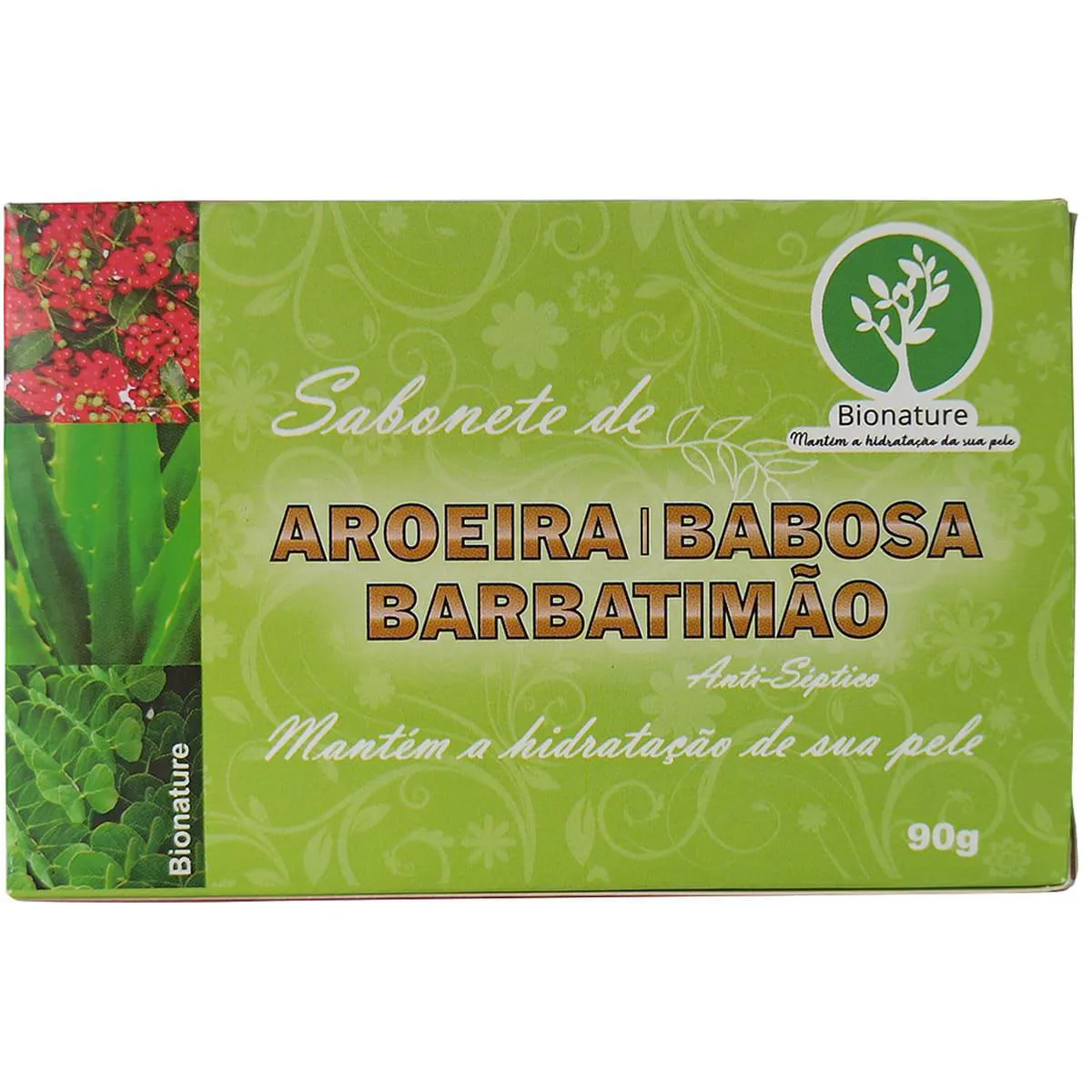 Sabonete de Aroeira Babosa e Barbatimão 110g Bionature
