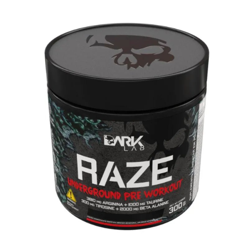 Raze Underground Pre Workout Melancia 300g Dark Lab Kg
