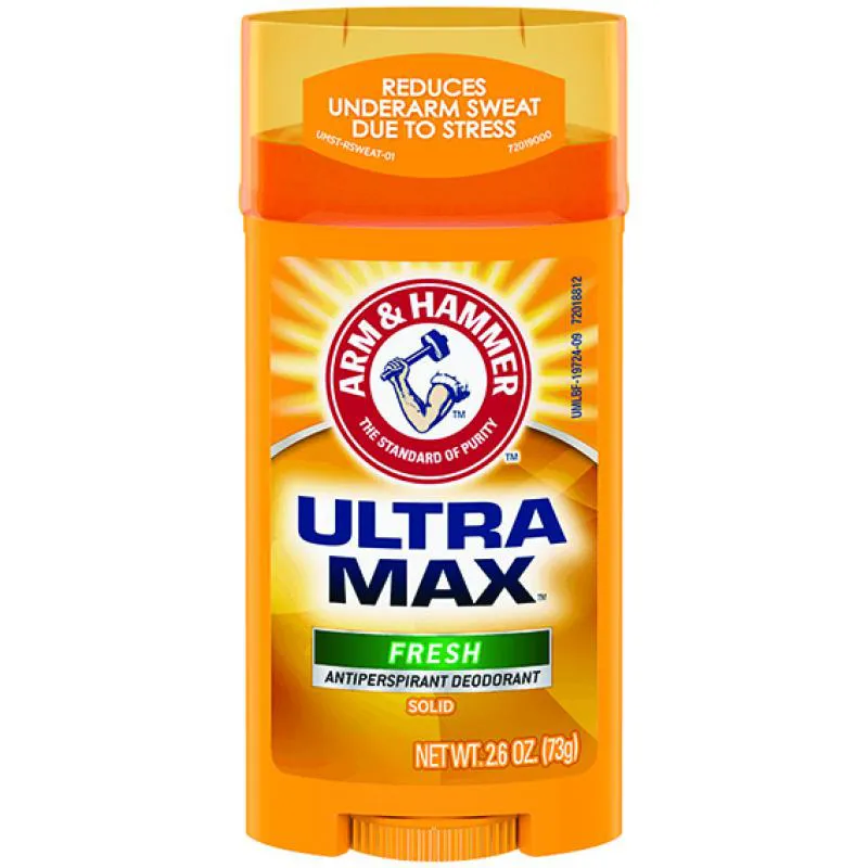 Ultramax Desodorante Antitranspirante Sólido Homens Fresh 73g - Arm & Hammer