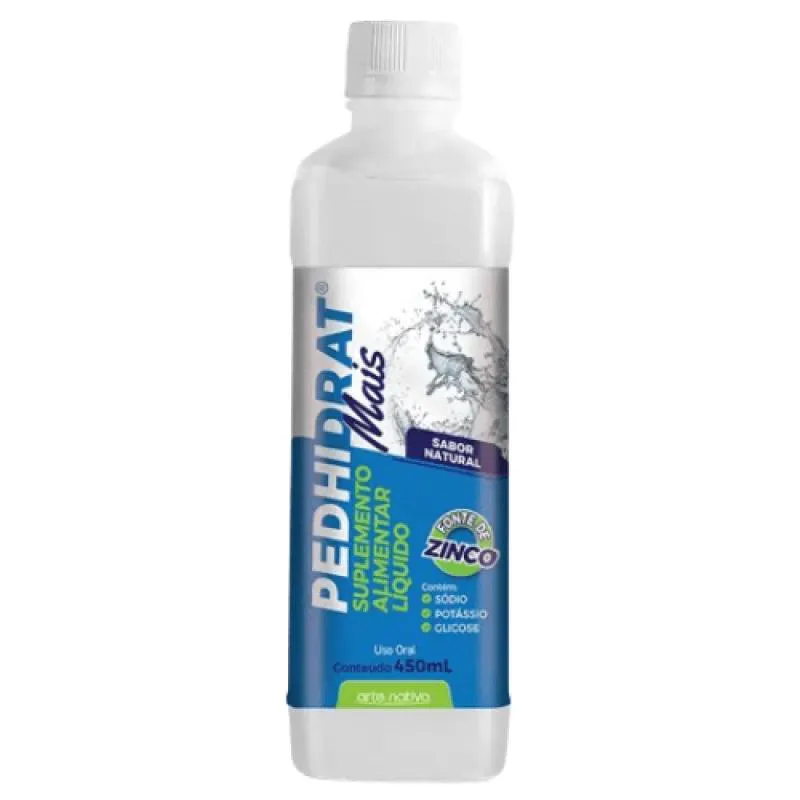 Pedhidrat Mais 450Ml sem Sabor – Hidratação Rápida e Eficaz – Arte Nativa