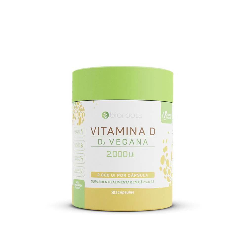 BIORTOOTS VITAMINA D 2000UI 30CAPS
