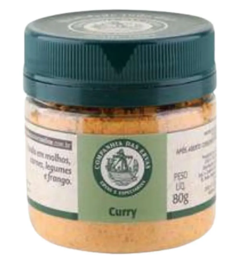 Kit 2x: Curry Companhia das Ervas 80g