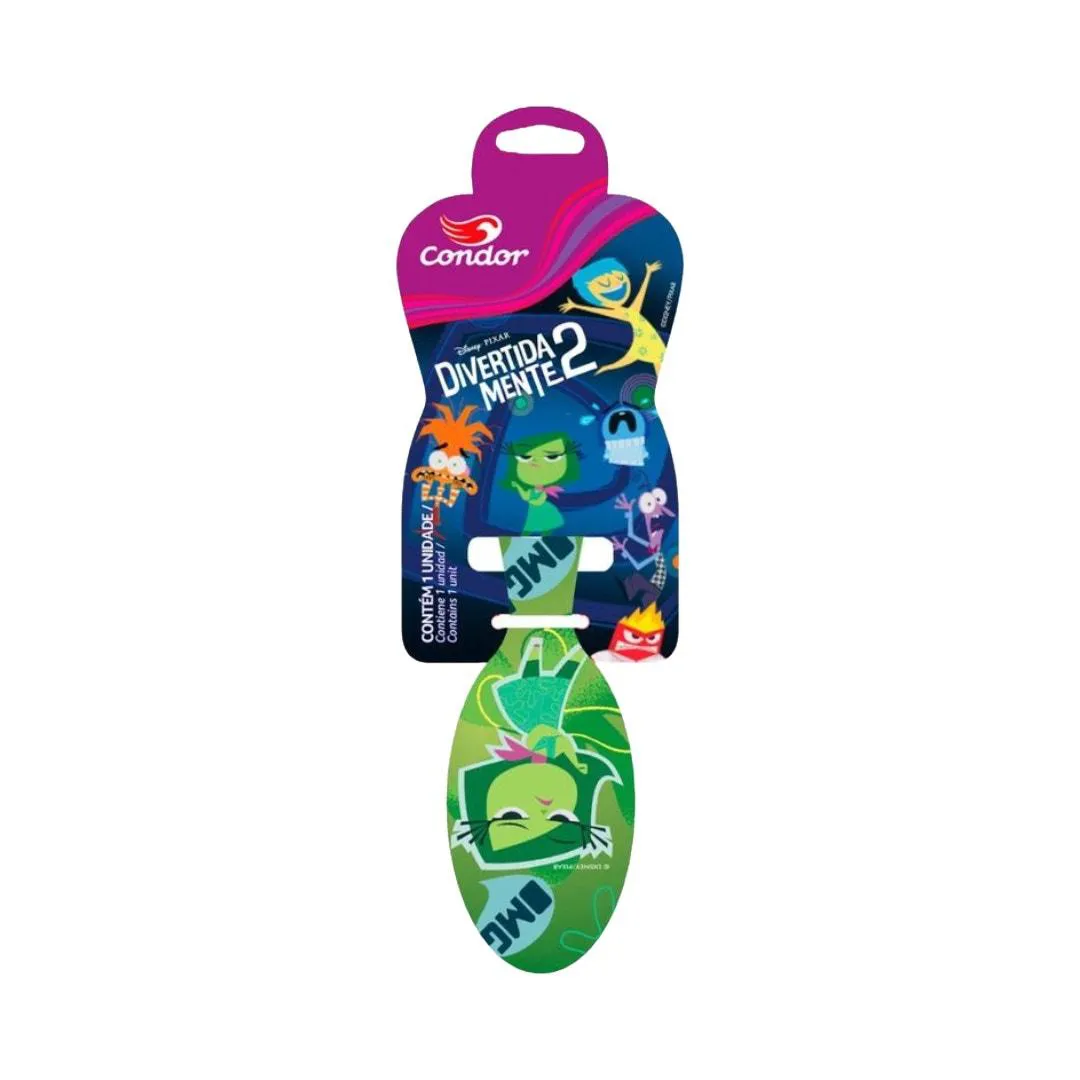 Escova para Cabelo Oval Condor Divertidamente 2 (cores Diversas)