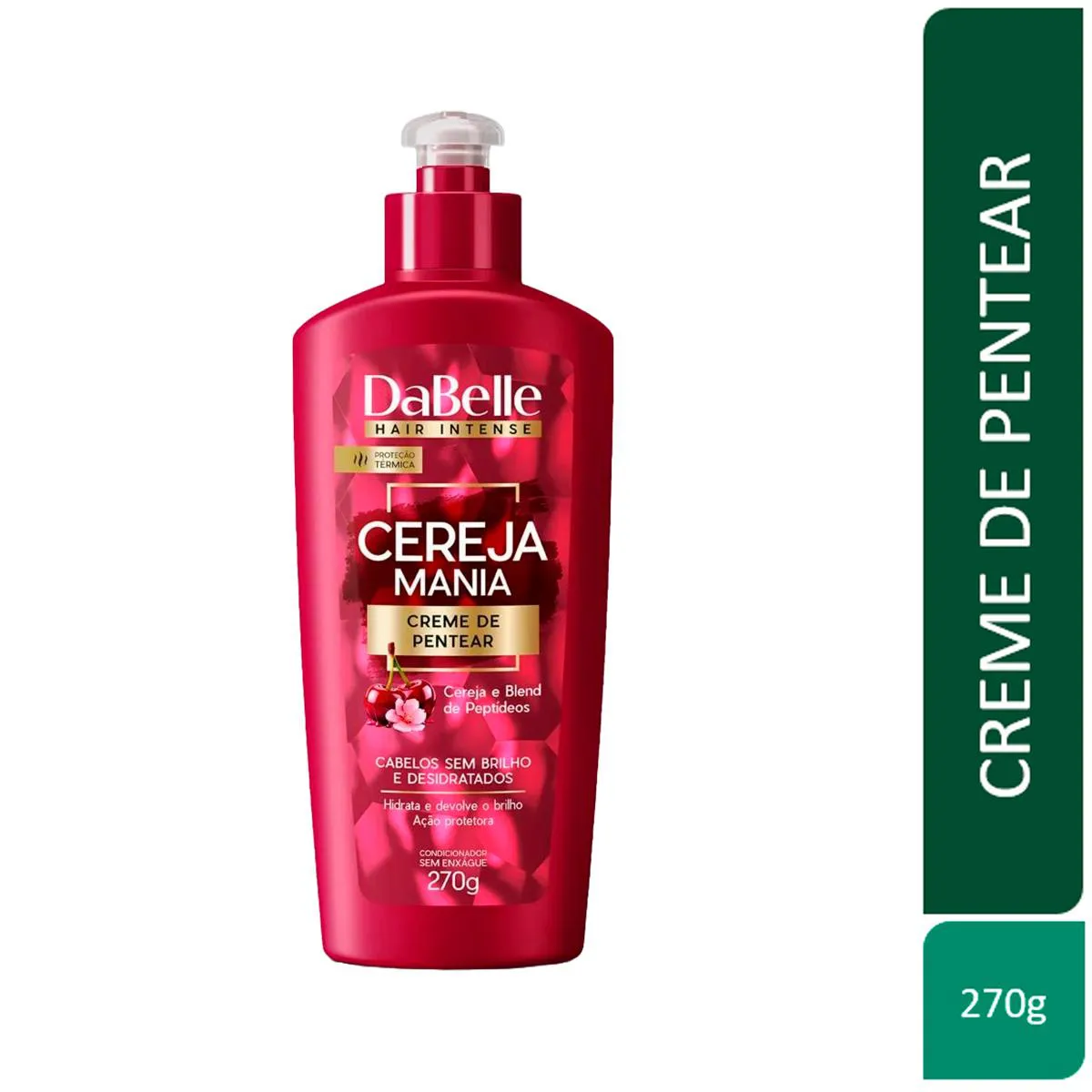 Creme de Pentear DaBelle Cereja Mania 270g