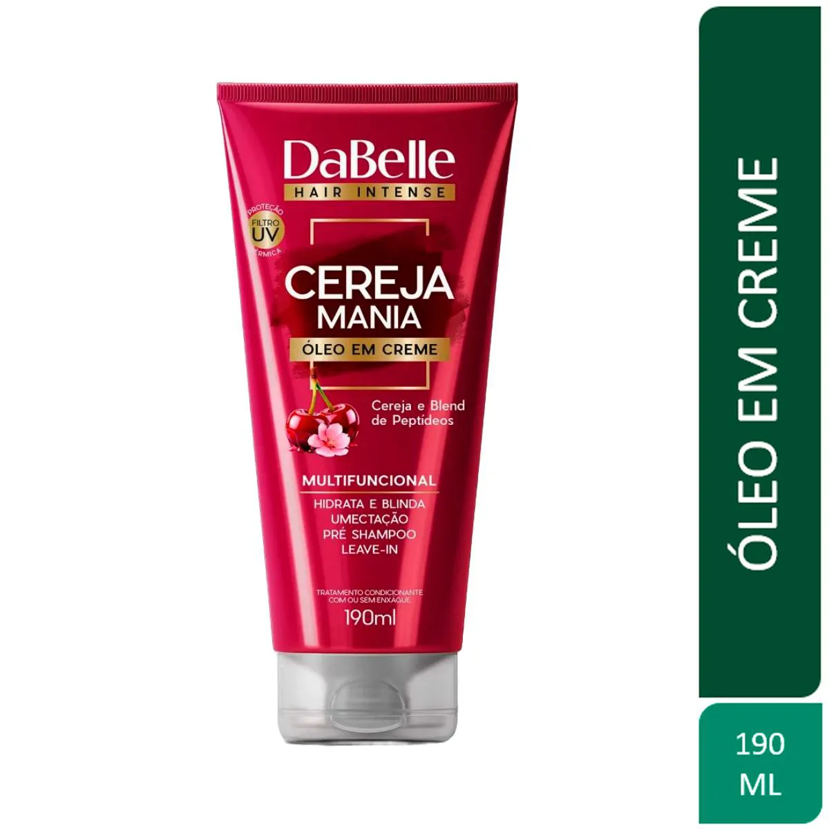 Óleo em Creme DaBelle Cereja Mania Multifuncional 190ml