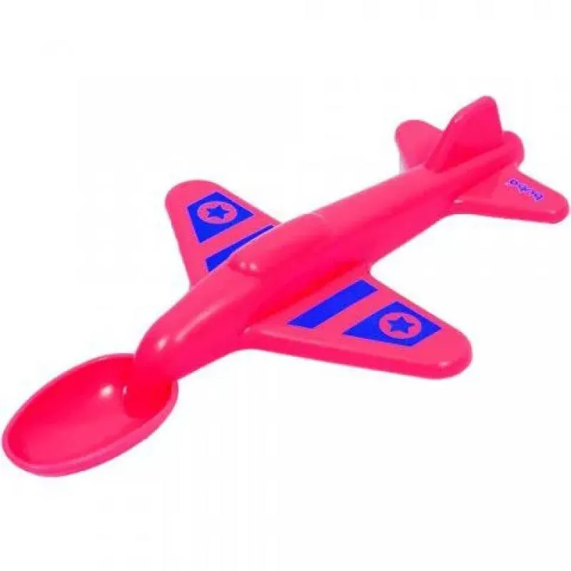 Colher Avião Vermelha Buba