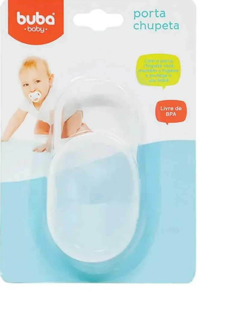 Protetor De Chupeta Transparente Buba
