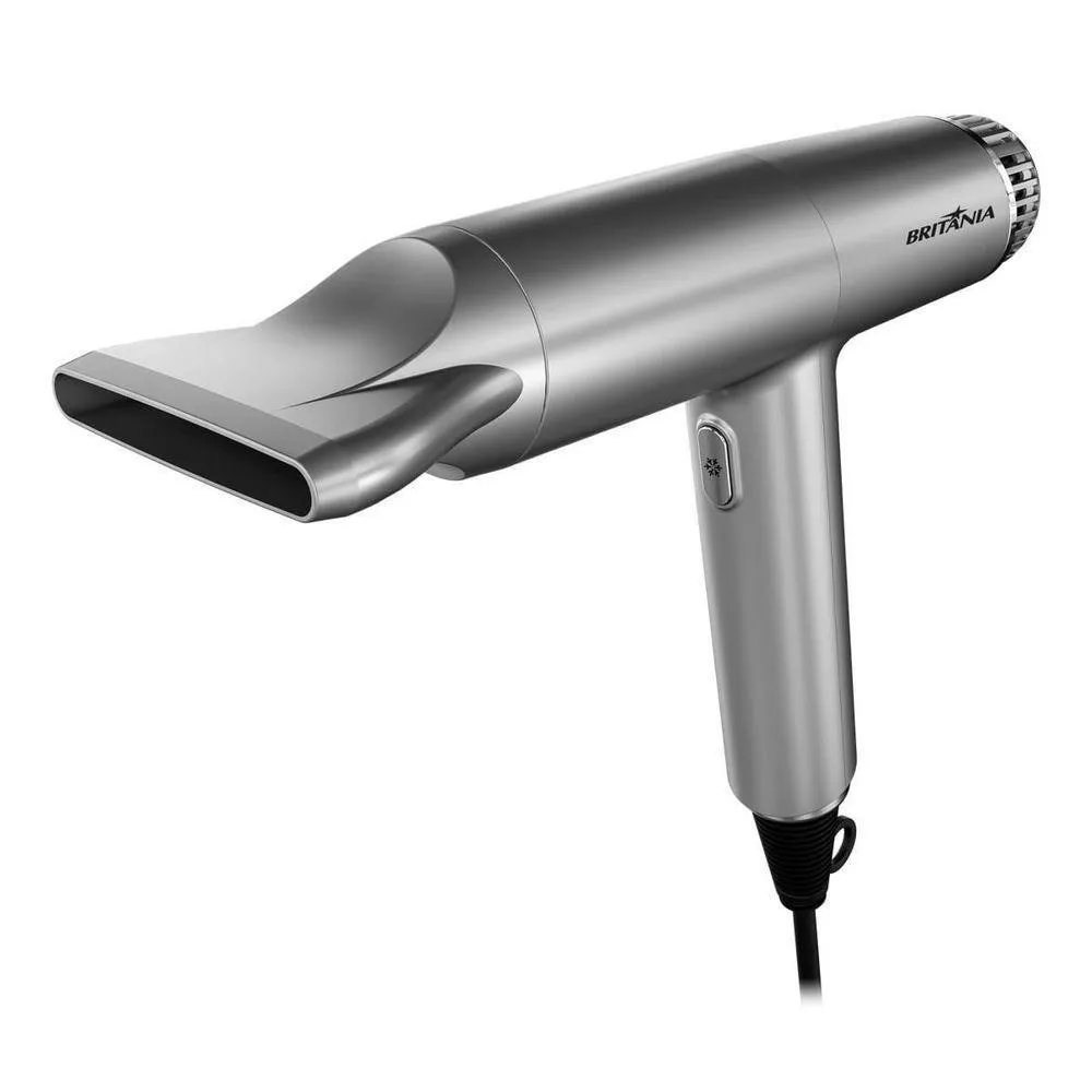 Secador De Cabelos Britânia 1600W Mais Silencioso - 110V