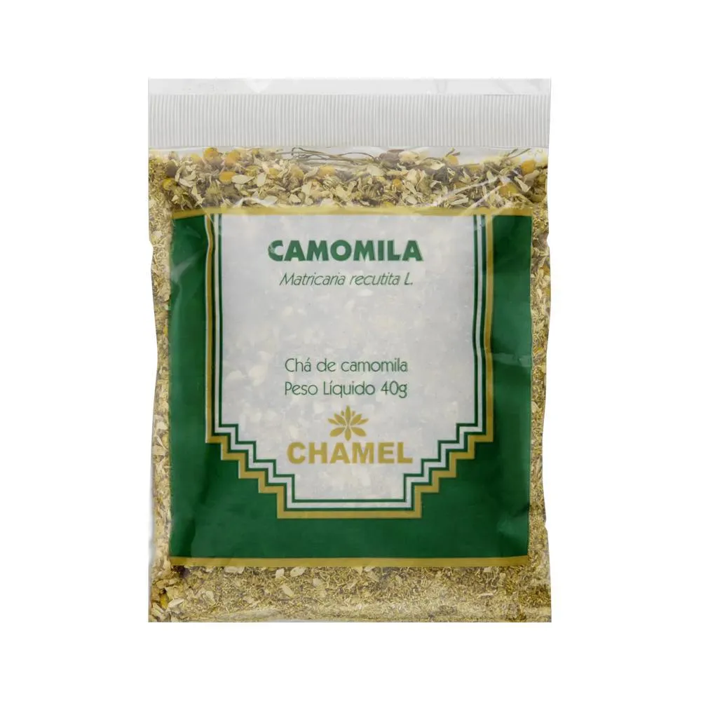 Chá Pacote Camomila Flores 40G - Chamel