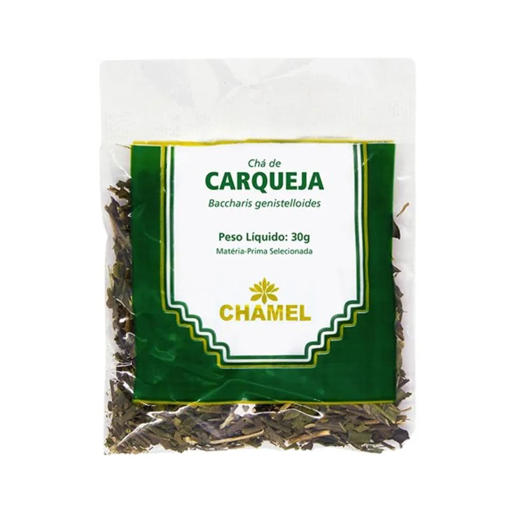 Chá Pacote Carqueja Folhas 30G - Chamel