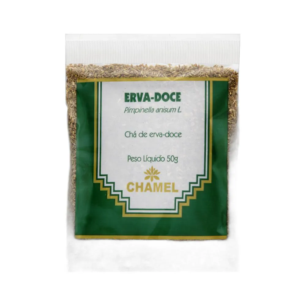 Chá Pacote Erva Doce 50G - Chamel