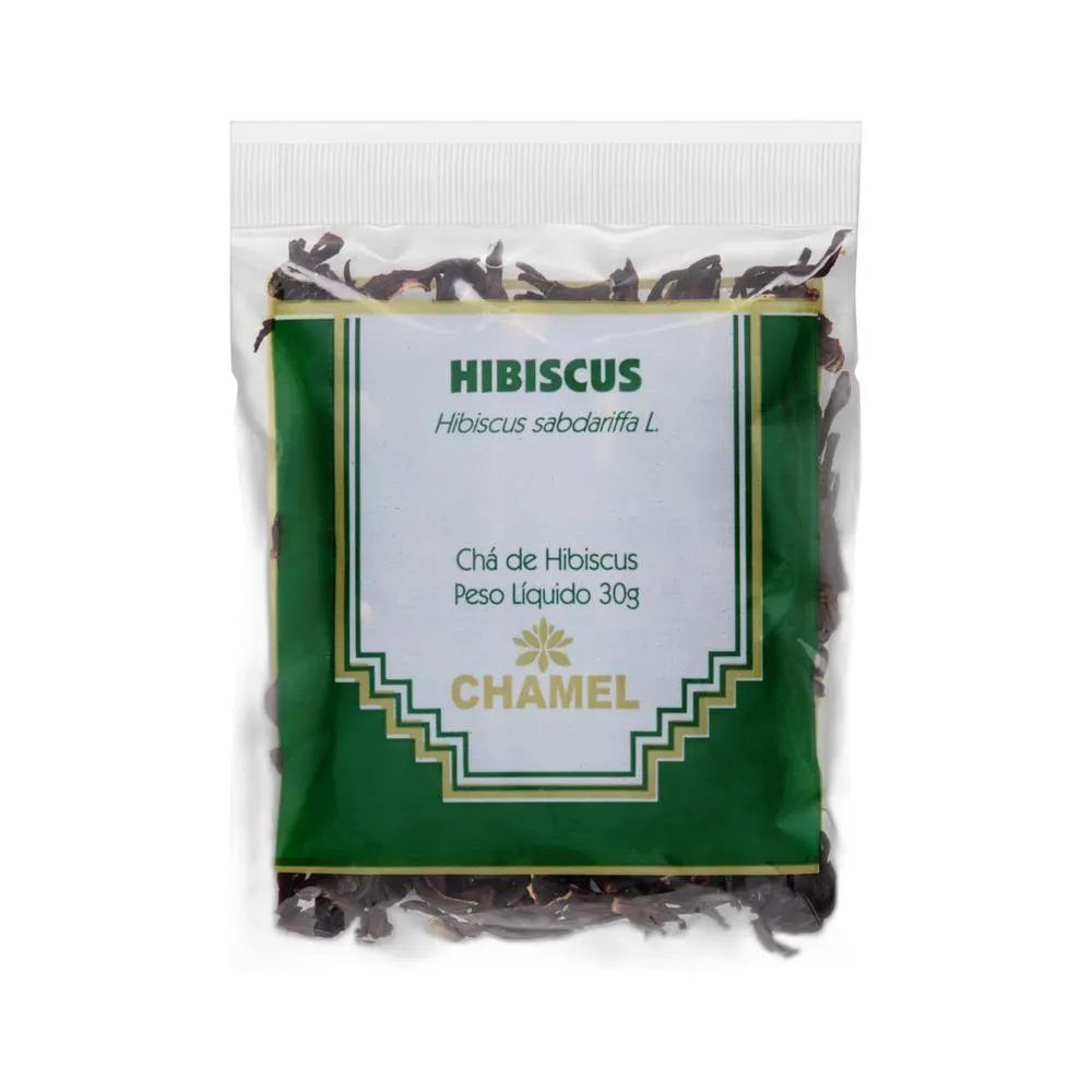 Chá Pacote Hibiscus 30G - Chamel