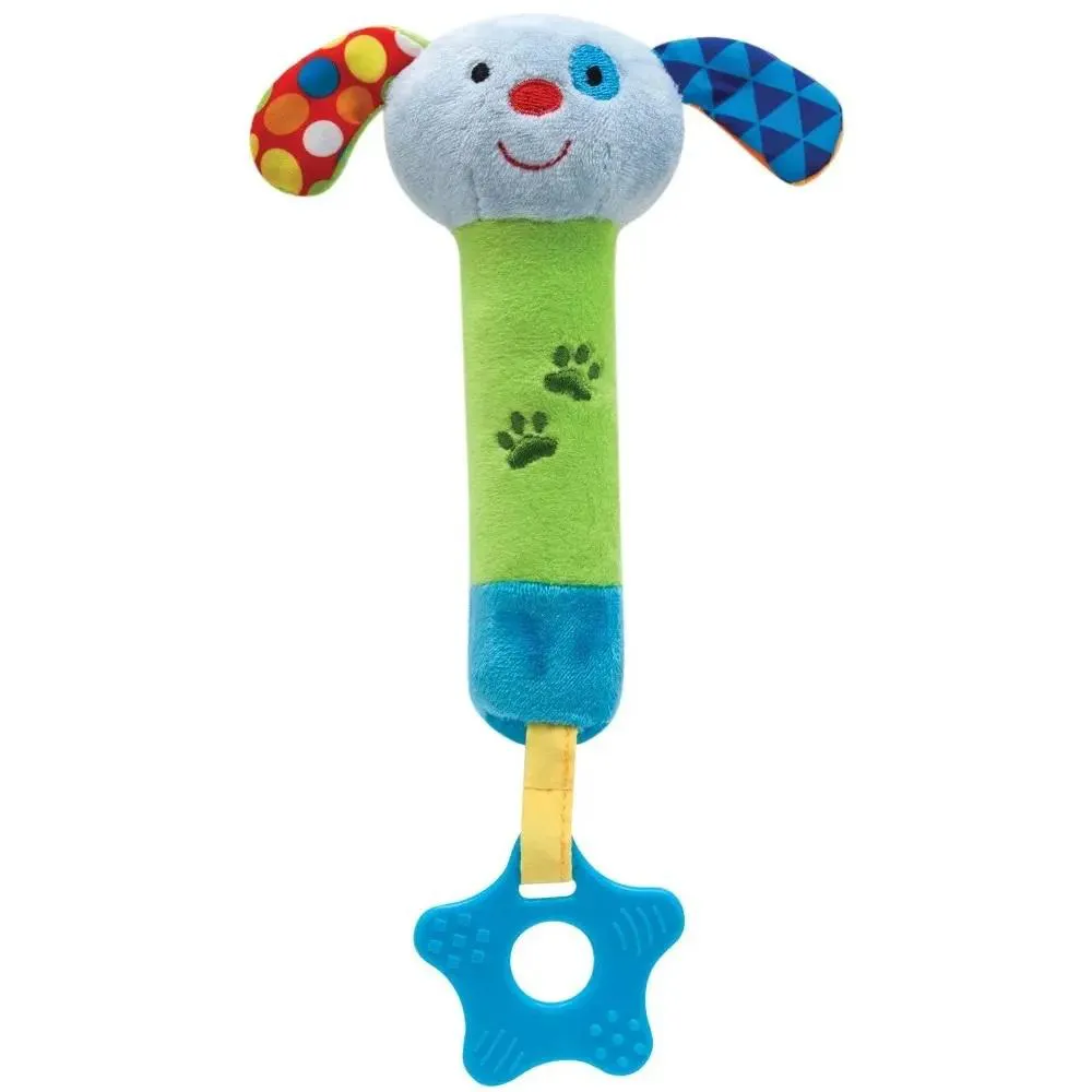 Cachorro Com Mordedor Happy Zoo +3M Buba